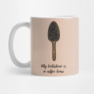 coffee, coffee beans, coffee humor illustration Mug